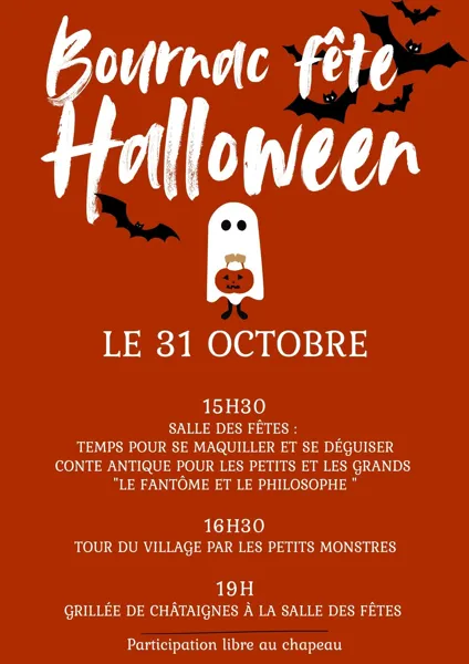 Bournac fête Halloween