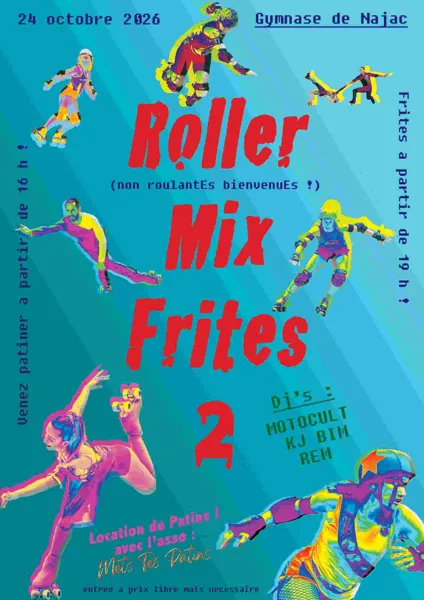 Mix frites roller party - Hors-Loge