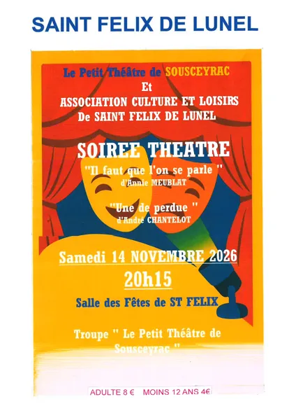 Soirée théâtre