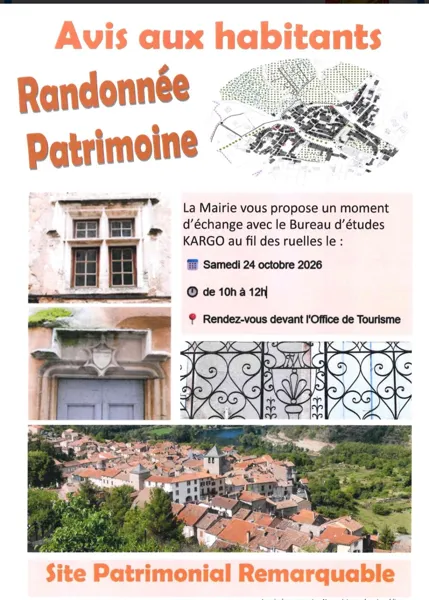 Randonnée Patrimoine & Échange Citoyen