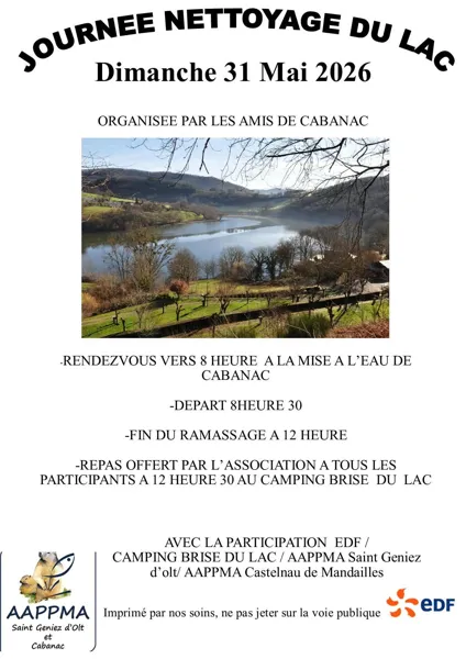 Journée Nettoyage du Lac