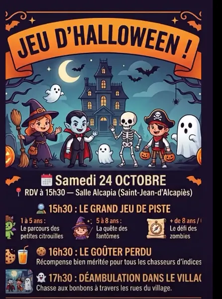 Jeu d'Halloween