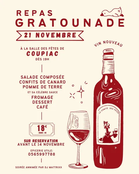Repas Gratounade