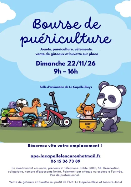 Bourse de Puériculture