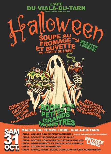 Fête d'Halloween au Viala