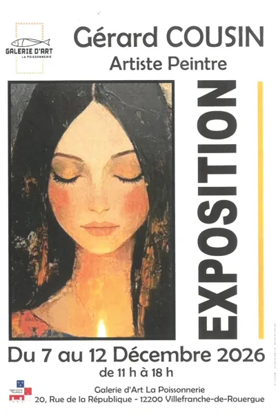 Exposition de peinture de Gérard Cousin