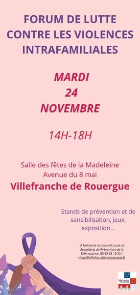 Forum de lutte contre les violences intrafamiliales