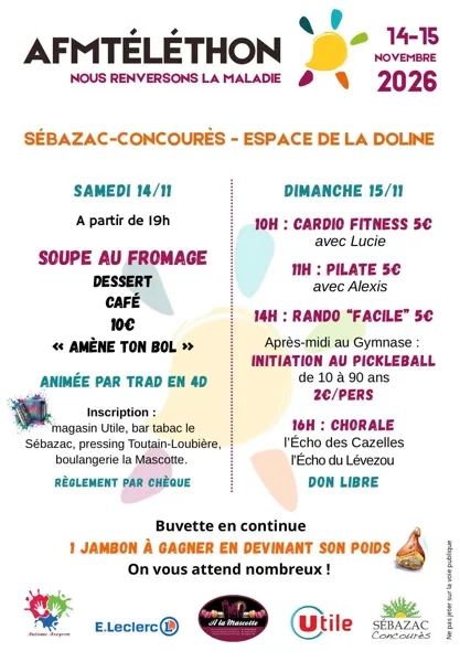 Téléthon à Sébazac-Concourès