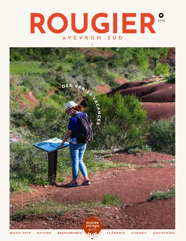 Mag destination Rougier 2026, Office de Tourisme Rougier d’Aveyron Sud