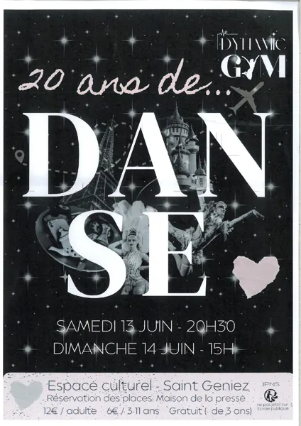 Dynamic gym présente son gala de danse